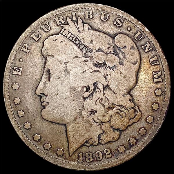 1892-S Morgan Silver Dollar NICELY CIRCULATED