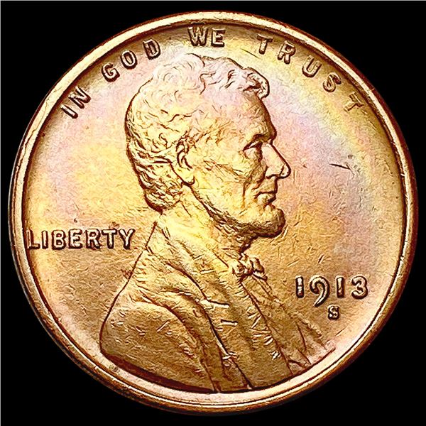 1913-S Wheat Cent UNCIRCULATED