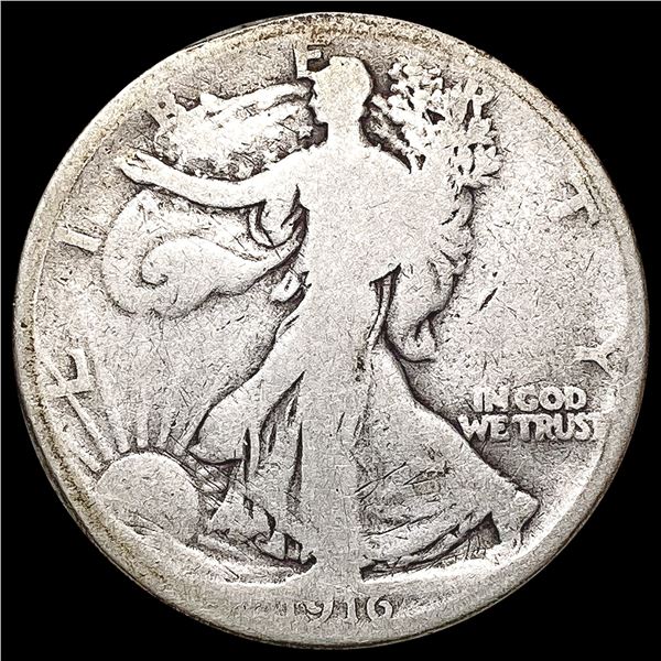 1916 Walking Liberty Half Dollar NICELY CIRCULATED