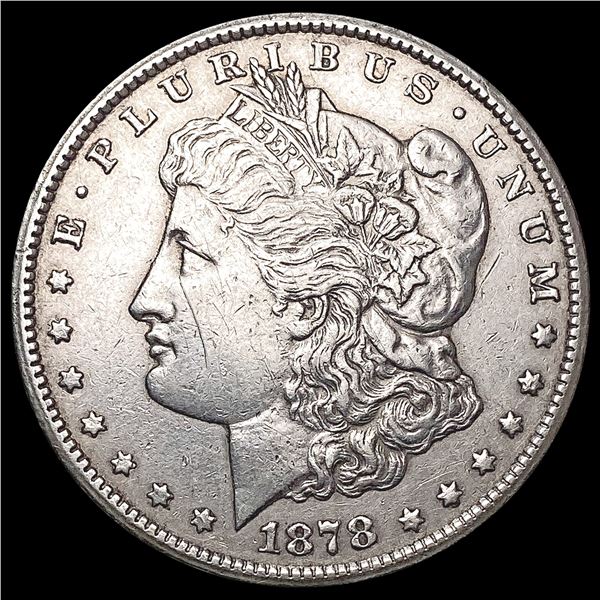 1878-CC Morgan Silver Dollar NEARLY UNCIRCULATED