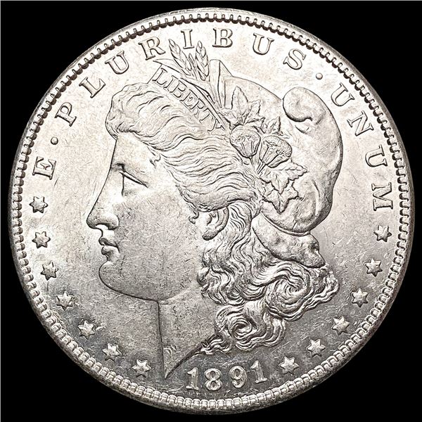1891-S Morgan Silver Dollar UNCIRCULATED