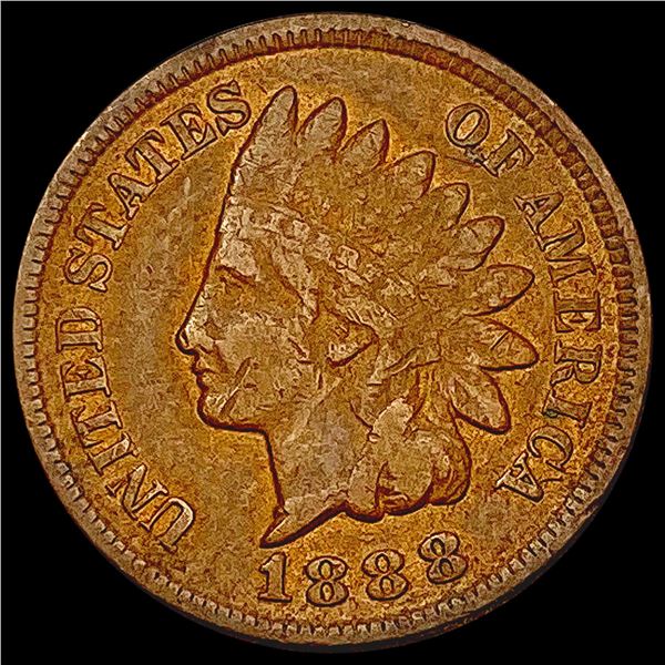 1888 Indian Head Cent LIGHTLY CIRCULATED
