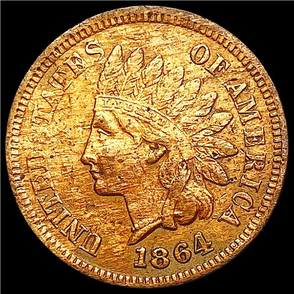 1864 Indian Head Cent CLOSELY UNCIRCULATED