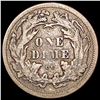 Image 2 : 1875-CC Seated Liberty Dime LIGHTLY CIRCULATED