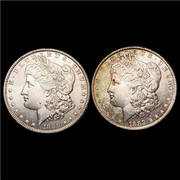 [2] 1889-1890 Morgan Silver Dollar UNCIRCULATED