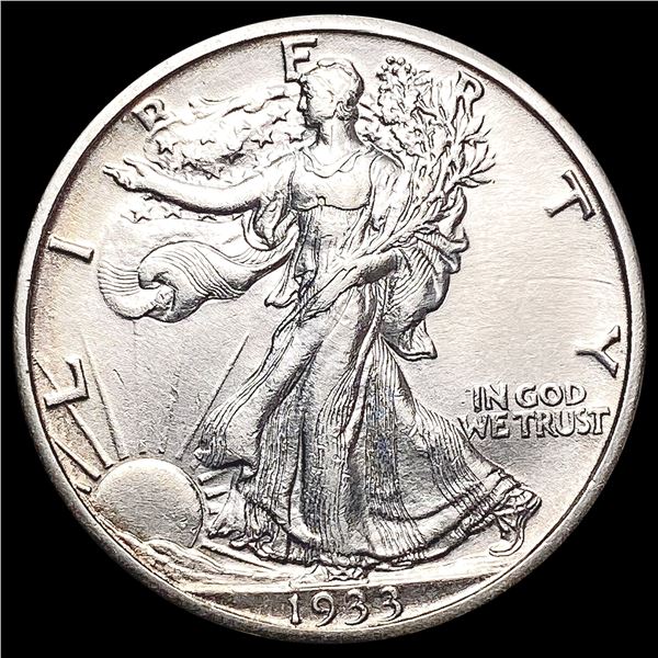 1933-S Walking Liberty Half Dollar UNCIRCULATED