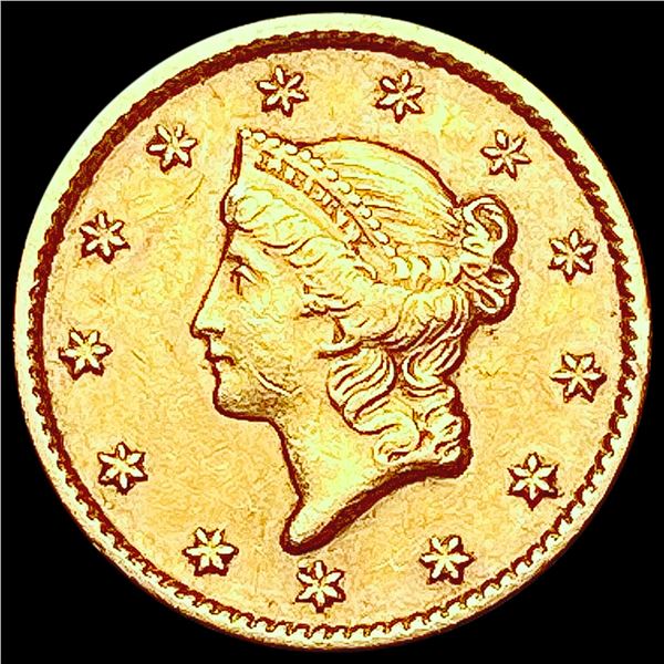 1851 Rare Gold Dollar CLOSELY UNCIRCULATED