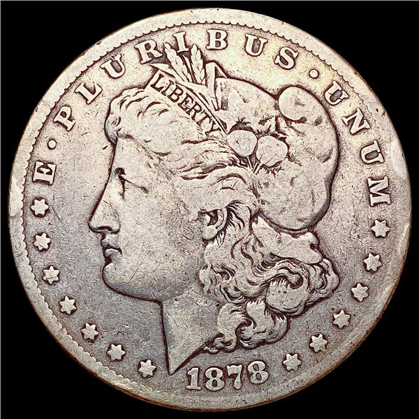1878-CC Morgan Silver Dollar NICELY CIRCULATED