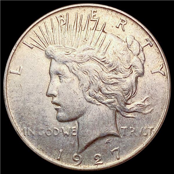 1927-S Silver Peace Dollar CLOSELY UNCIRCULATED