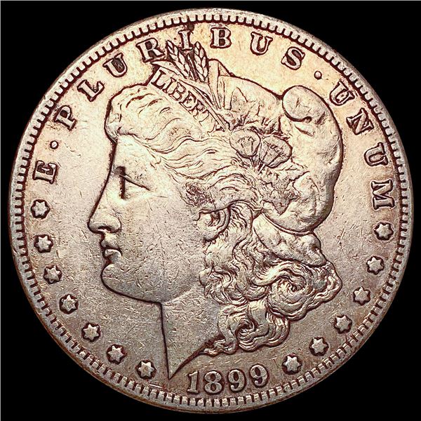 1899-S Morgan Silver Dollar LIGHTLY CIRCULATED