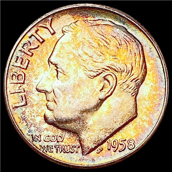 1958 Roosevelt Dime CHOICE BU
