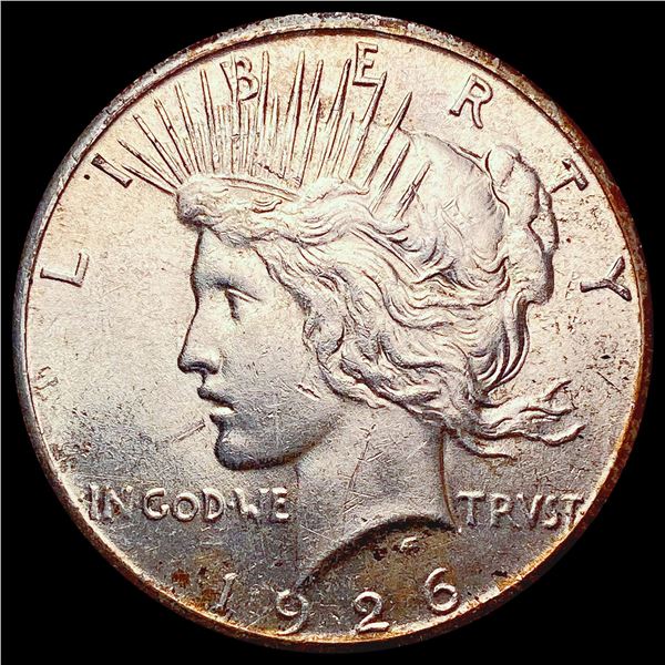 1926 Silver Peace Dollar CLOSELY UNCIRCULATED