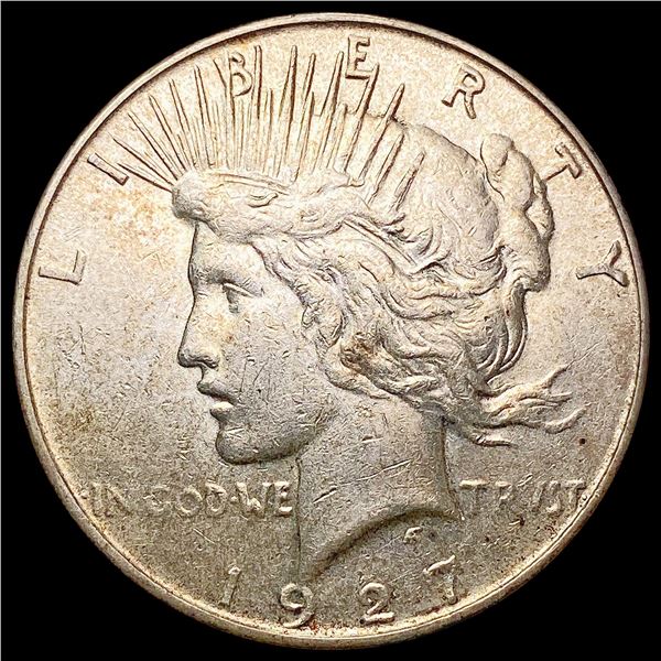 1927-S Silver Peace Dollar CLOSELY UNCIRCULATED
