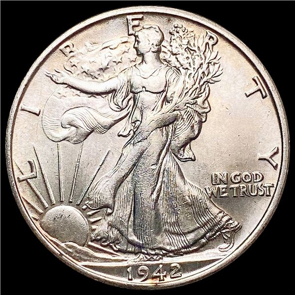1942-S Walking Liberty Half Dollar UNCIRCULATED