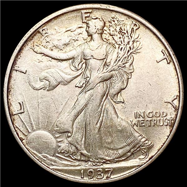 1937-S Walking Liberty Dollar CHOICE AU