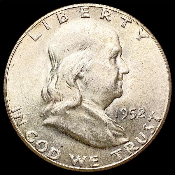 1952-S Franklin Half Dollar UNCIRCULATED