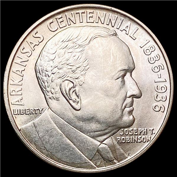 1936 Robinson Half Dollar GEM BU