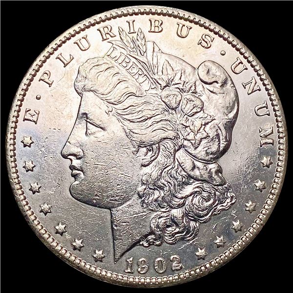 1902-S Morgan Silver Dollar CHOICE AU