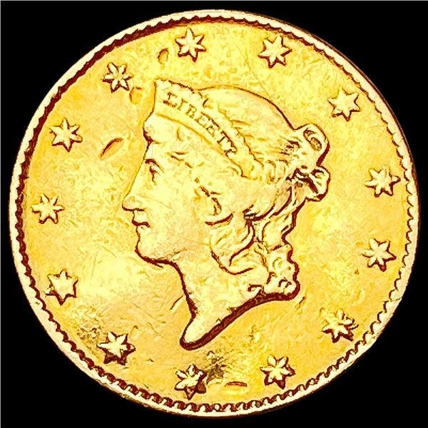 1849 Rare Gold Dollar LIGHTLY CIRCULATED