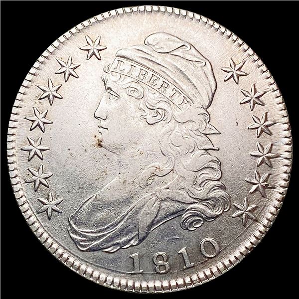 1810 Capped Bust Half Dollar CHOICE AU