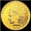 Image 1 : 1932 $10 Gold Eagle NICELY CIRCULATED