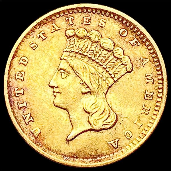 1856 Rare Gold Dollar CLOSELY UNCIRCULATED