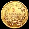 Image 2 : 1856 Rare Gold Dollar CLOSELY UNCIRCULATED