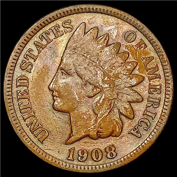 1908-S Indian Head Cent NEARLY UNCIRCULATED