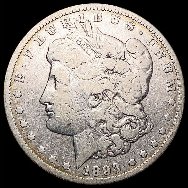 1893 Morgan Silver Dollar NICELY CIRCULATED