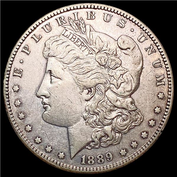 1889-S Morgan Silver Dollar NEARLY UNCIRCULATED