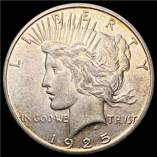 1925-S Silver Peace Dollar CLOSELY UNCIRCULATED