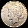 Image 1 : 1925-S Silver Peace Dollar CLOSELY UNCIRCULATED