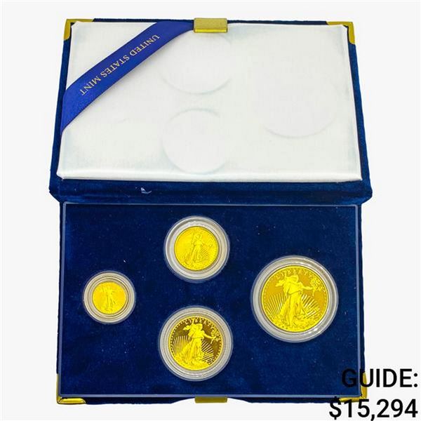 2010 AGE Proof Set [1/10oz,1/4oz,1/2oz & 1oz]