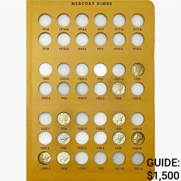 [38]1923-1945 Mercury Dimes Album