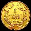 Image 2 : 1888 Rare Gold Dollar CLOSELY UNCIRCULATED