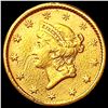 1853 Rare Gold Dollar NEARLY UNCIRCULATED
