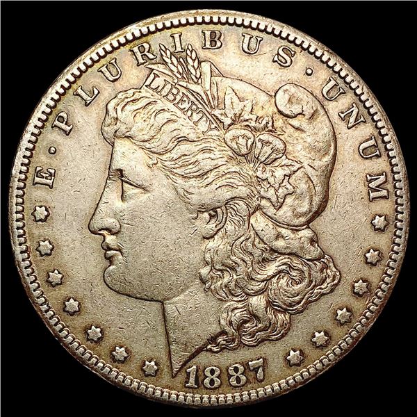 1887-S Morgan Silver Dollar CLOSELY UNCIRCULATED