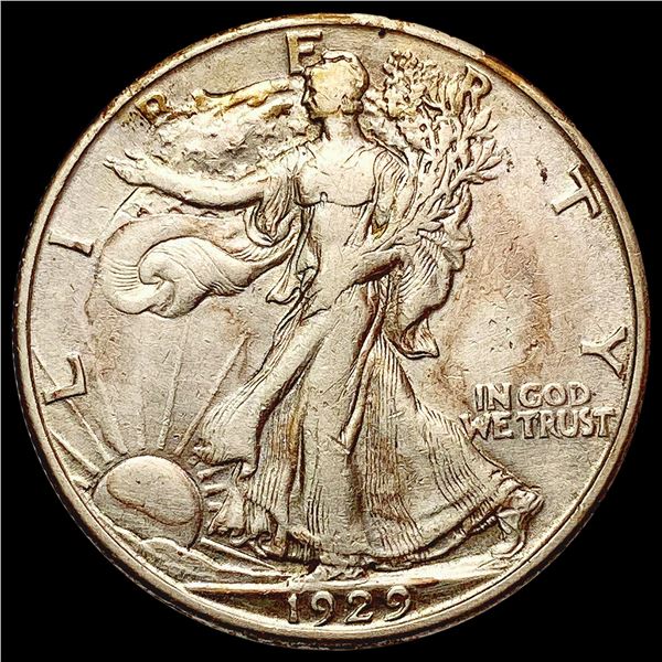 1929-D Walking Liberty Half Dollar CLOSELY UNCIRCULATED