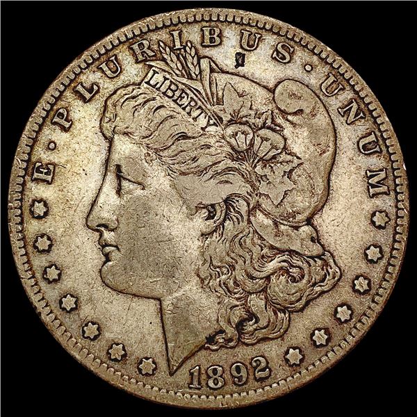 1892-S Morgan Silver Dollar LIGHTLY CIRCULATED