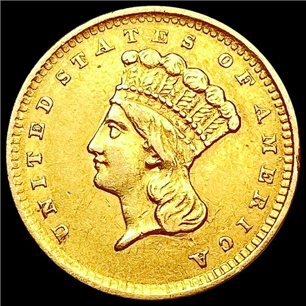 1856 Rare Gold Dollar UNCIRCULATED