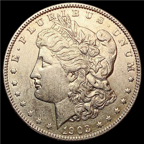 1903 Morgan Silver Dollar NEARLY UNCIRCULATED