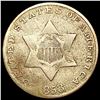 Image 1 : 1853 Silver Three Cent CLOSELY UNCIRCULATED