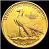 Image 2 : 1907 No Motto $10 Gold Eagle CLOSELY UNCIRCULATED