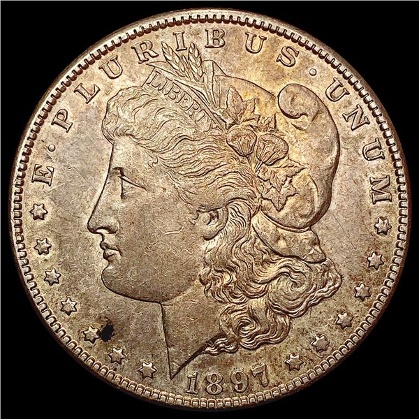 1897-S Morgan Silver Dollar CLOSELY UNCIRCULATED