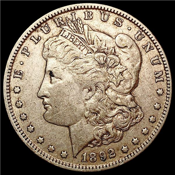 1892-O Morgan Silver Dollar LIGHTLY CIRCULATED