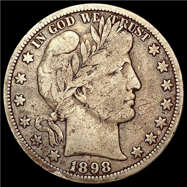 1898-O Barber Half Dollar NICELY CIRCULATED