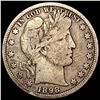 Image 1 : 1898-O Barber Half Dollar NICELY CIRCULATED