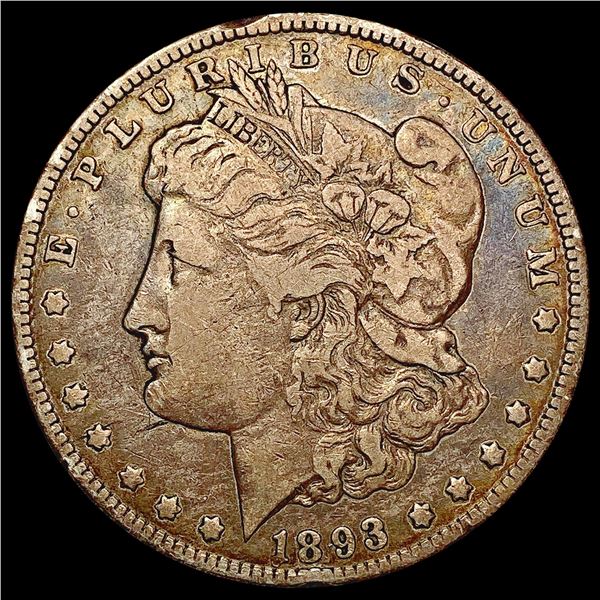 1893-O Morgan Silver Dollar LIGHTLY CIRCULATED
