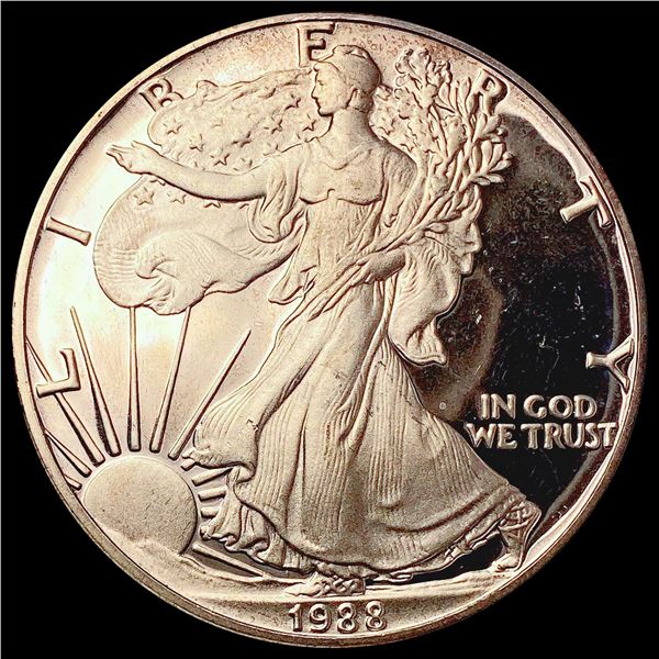 1988-S Proof American Silver Eagle GEM PROOF