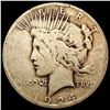 Image 1 : 1924 Silver Peace Dollar NICELY CIRCULATED